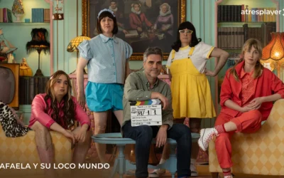 Carlos Areces inicia su rodaje en «Rafaela y su loco mundo»
